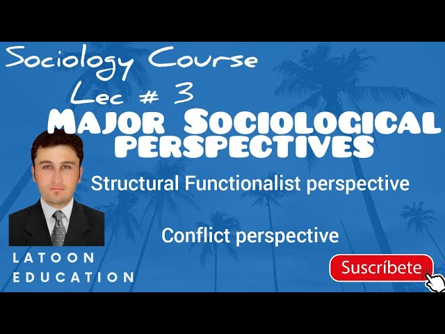 Structural functionalist perspective | Conflict Perspective | Sociological Perspective