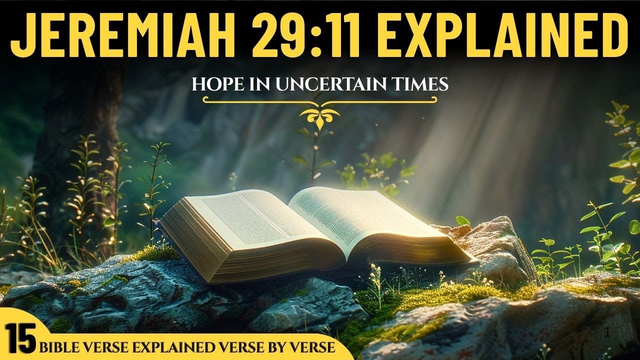 God’s Plan Is Greater Than Your Pain | Jeremiah 29:11 Explained | Hope ...
