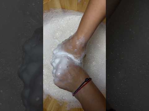 ASMR foam #asmrsoap #asmr #soap #satisfying #shorts