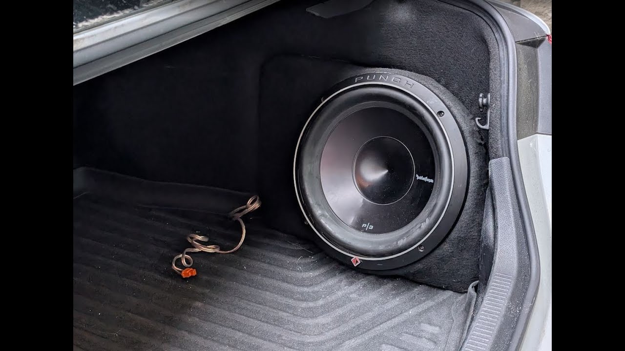 Custom Fiberglass Subwoofer enclosure