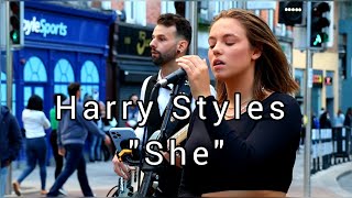 Harry Styles - She | Allie Sherlock &amp; The 3 Busketeers cover