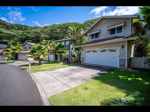95 1282 Wikao St, Mililani, HI home video tour
