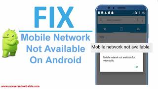 Fix Mobile Network Not Available On Android screenshot 5