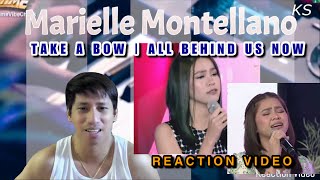 Marielle Montellano - Expecially For You (Take A Bow & All Behind Us Now) | Reaction Video