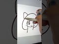 【検証】目隠しでアーニャ描けるのか!?#アーニャ #shorts