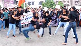 FLASH MOB 2015: FLASH MOB by GVP students for ASTHRA at visakhapatnam beach road (2015)