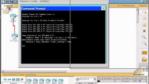 Trouble shooting and Resolving Network Issues.wmv Packet Tracer