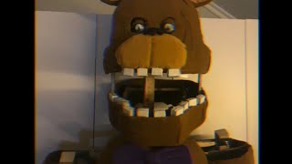 Fredbear’s movement test | FNAF VHS Tape in real life (Real life fredbear)