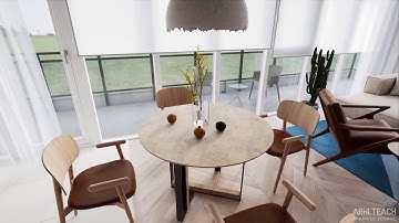 Отчет-проходка Демцю Владимира по курсу Unreal Engine 4 for Archviz | Обучение UE4 в Arhi.Teach