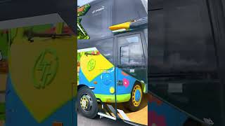 Part 10 || The Wheels On The Bus - Mode Bus Transparan #shorts