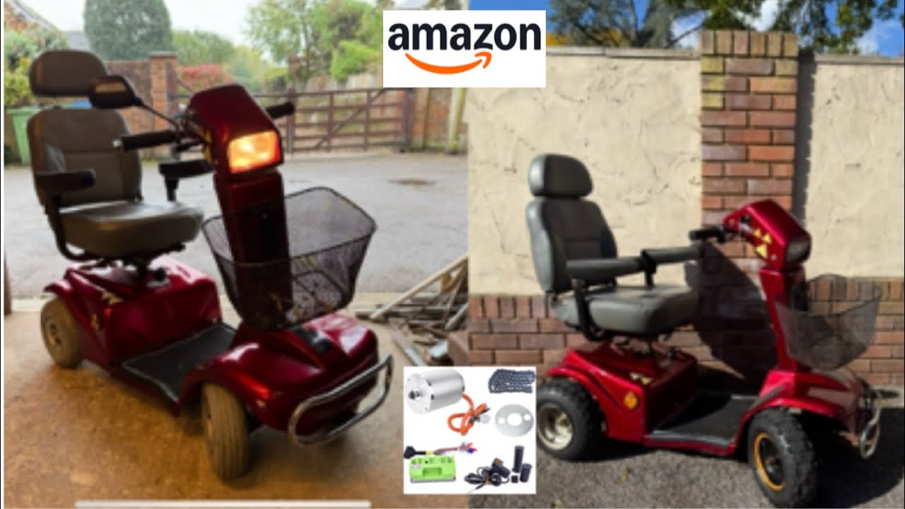 I Put Amazon’s Cheapest 72v kit in a Mobility Scooter - YouTube
