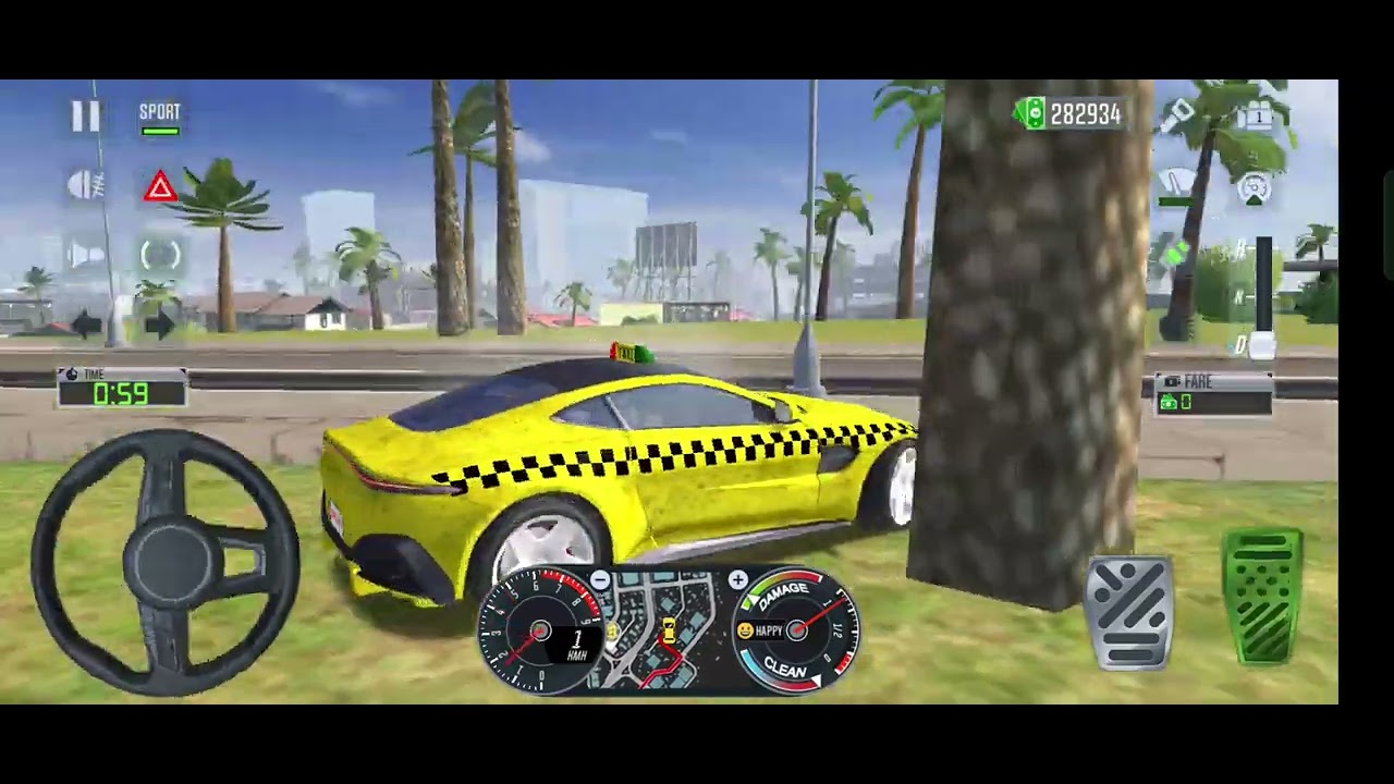 Taxi Simulator 2024 - Red Ferari f8i Car Taxi Driving 3D - Android Car ...