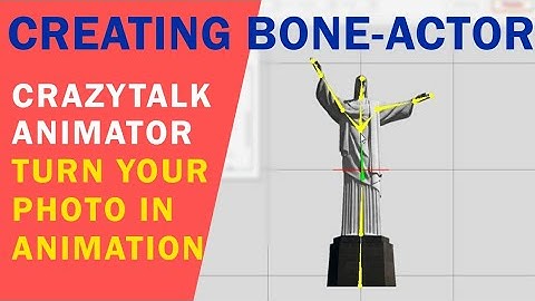 CrazyTalk Animator v3.02 Pipeline - Creating a Bone Actor ( Turn Your Photo In Animation )