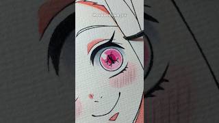 Nezuko 💕🥰 Skin Coloring!!! #shorts #drawing #anime
