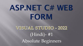 ASP.NET C# | web form Tutorial