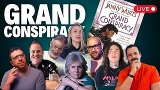 Grand Conspiracy
Seven random simpletons gather for a discussion of a book way too smart for any of them, while the author watches in horror as they fumble and struggle to string together a single coherent thought.
In short, well get together with @Talking_Story , @BrianBell7 , @Christopher_Navo , @zacharyshaye , @TomOrange , @bookswithabel to talk about Grand Conspiracy by Janny Wurts, while the author herself will join us to answer our (and your) questions.
Dont miss it.
Everyone who joins immediately gets rich and attractive. Send this to 7 friends before midnight to achieve all your dreams.
🎙️ New to streaming or looking to level up? Check out StreamYard and get $10 discount! 😍 https://streamyard.com/pal/d/5897128530477056 Grand Conspiracy