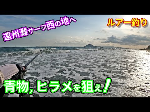【ルアー釣り】🐟遠州灘西の地。伊良湖サーフへ青物を狙う❗～最後に車中泊DIYを添えて～【釣行日2023/4/11(火)】