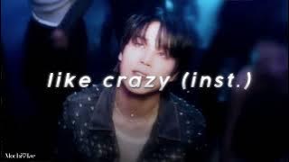 jimin - like crazy instrumental ver. (slowed reverb)