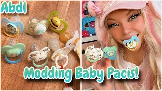 Modifying Baby Pacifiers!  (WELP, this didn't go to plan!)