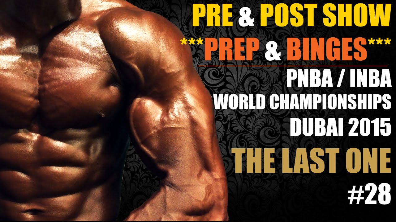 THE LAST ONE! PNBA / INBA Natural Bodybuilding World's Dubai 2015