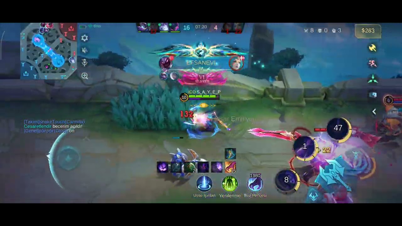 GEL BURAYA HANZO😡 HELCURT PLAYER @MobileLegends5v5MOBA 