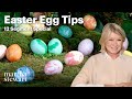 Martha Stewart&#39;s Best Easter Egg Tips | 12 Easter Egg Crafts