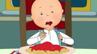 LIVE Funny Animated Cartoon for Kids | Caillou doesn't like to eat | WATCH ONLINE | Children Cartoon