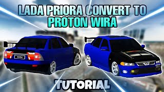 Lada Priora Convert To Proton Wira *TUTORIAL* | CAR PARKING MULTIPLAYER screenshot 1