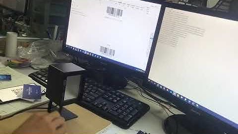 Desktop qr code Scanner Barcode Reader omnidirectional 2D CMOS image barcode scanner IC CARD reader