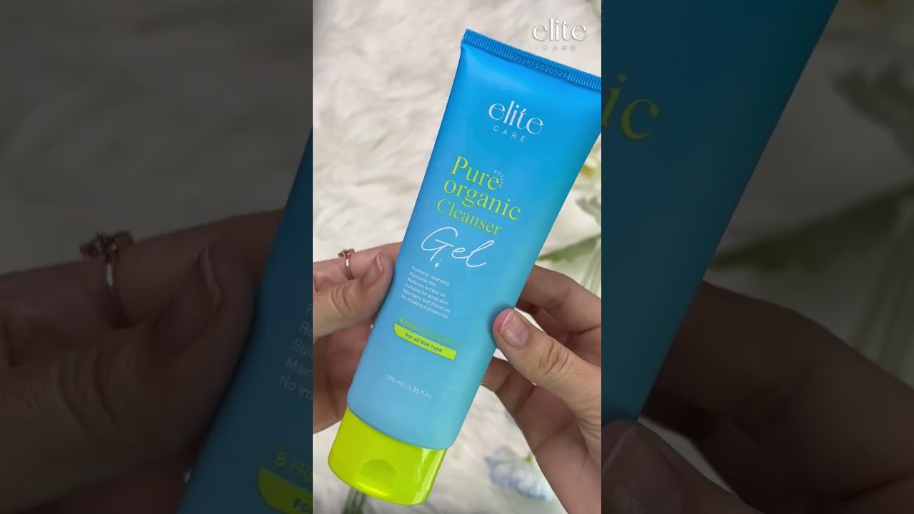 ASMR ♥ Elite Care Pure Active Pure Organic Cleanser Gel