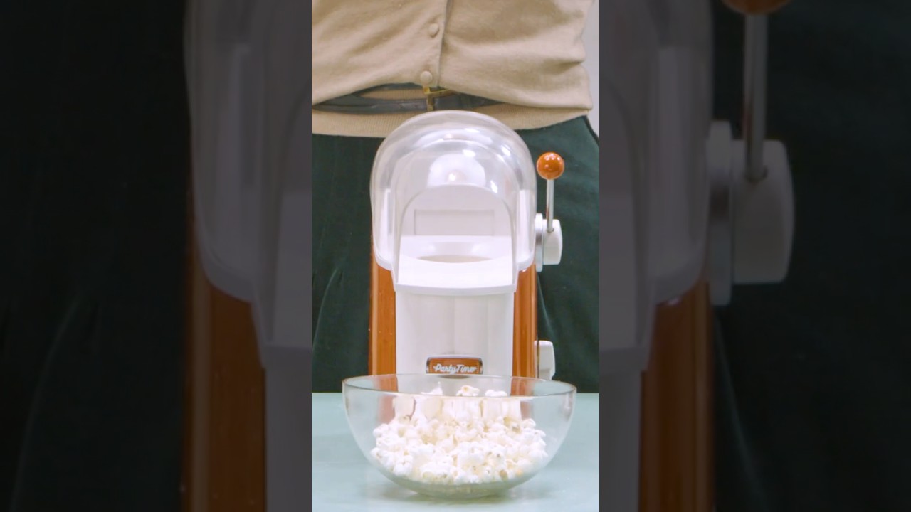 Popcorn Maker Party Time Red by The Baity