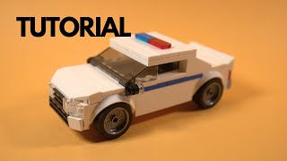 How to Build a Police Car part 1 MOC #lego #buildingblocks #howto #minifigures #afol