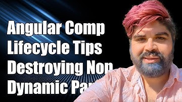 Angular Component Lifecycle: How to Destroy Non-Dynamically Created Components