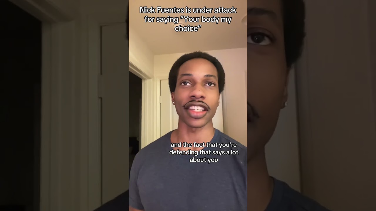 Ник Фуэнтес подвергся нападкам за слова «Твое тело — мой выбор»