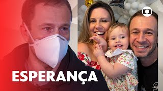 Tiago Leifert talks about his daughter Lua's rare disease | Fantástico | TV Globo
