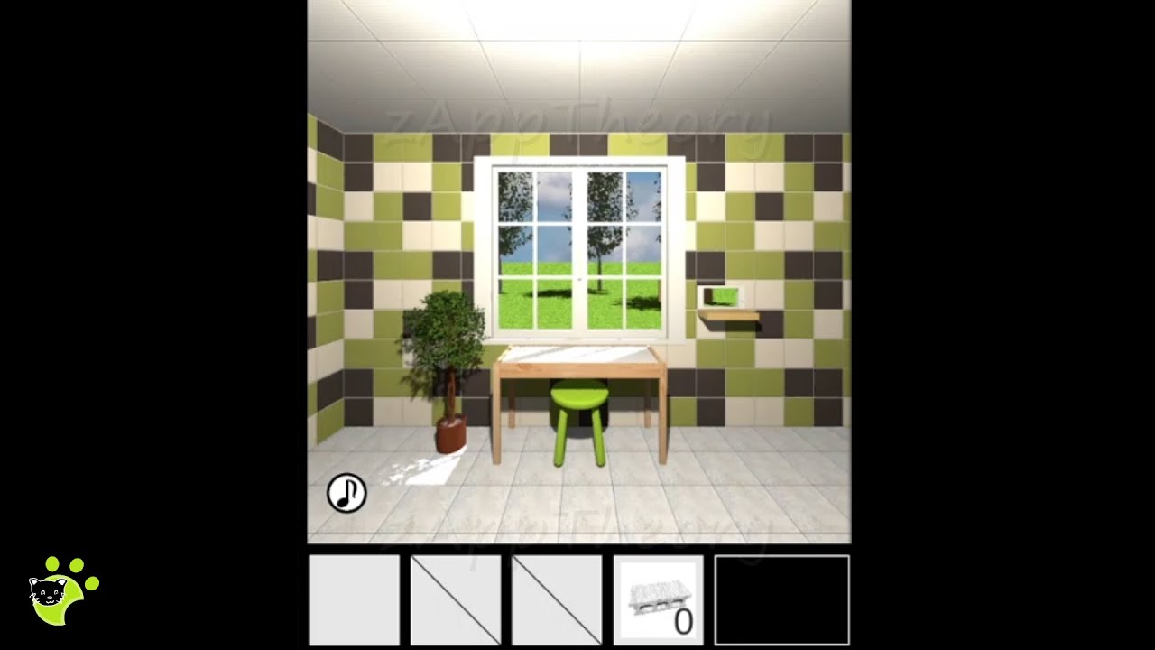 tomoLaSiDo 196 ブロックのある部屋 Room With Concrete Block Escape