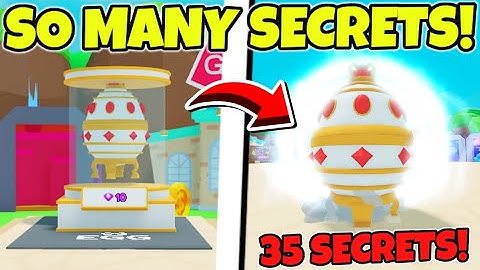 I Hatched 35 SECRETS In OG UPDATE In Bubble Gum Simulator INFINITY