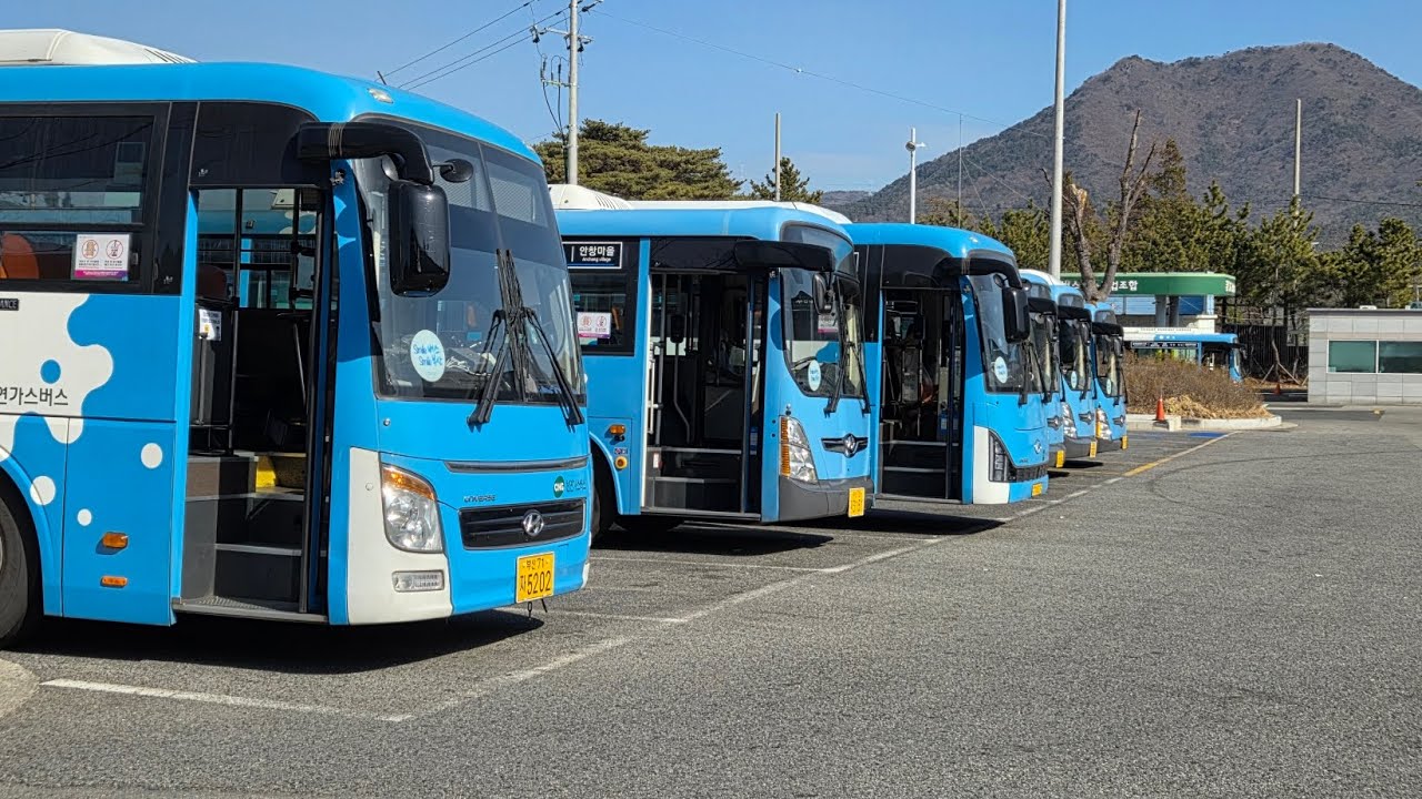 釜山バス金井公営車庫 부산버스 금정공영차고지