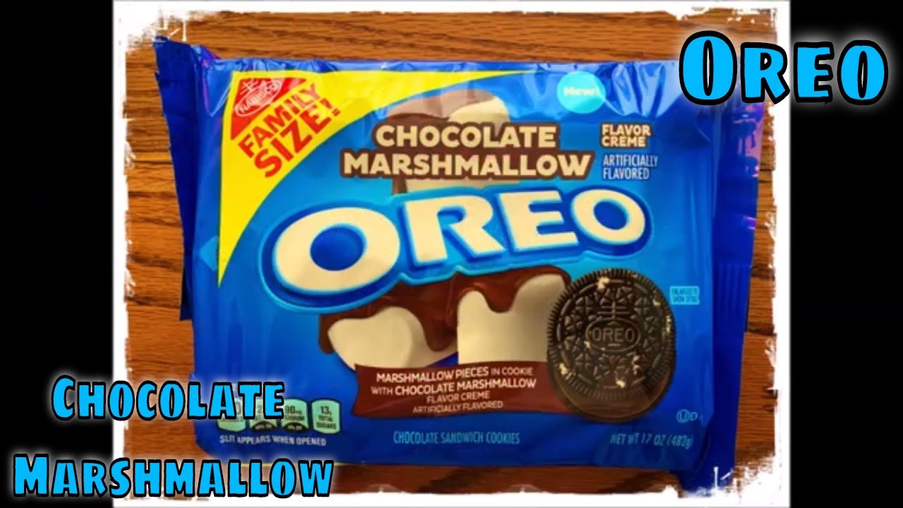 Chocolate Marshmallow Oreo cookies YouTube
