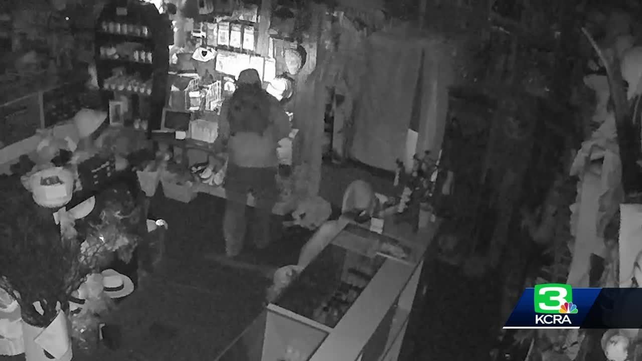 Burglar ransacks Modesto costume shop YouTube