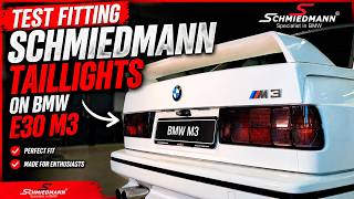 BMW E30 M3 Taillight Shootout: ALL RED vs SMOKE – Which Looks Better?