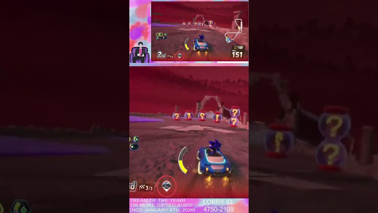 GET OUT OF THE WAY!!! I'M GETTING FIRST PLACE!!! SONIC RACING: CROSSWORLDS | 