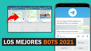 BOTS DE TELEGRAM: ¿QUE SON BOTS? ¿CUALES SON LOS MEJORES BOTS DE TELEGRM 2021? screenshot 3