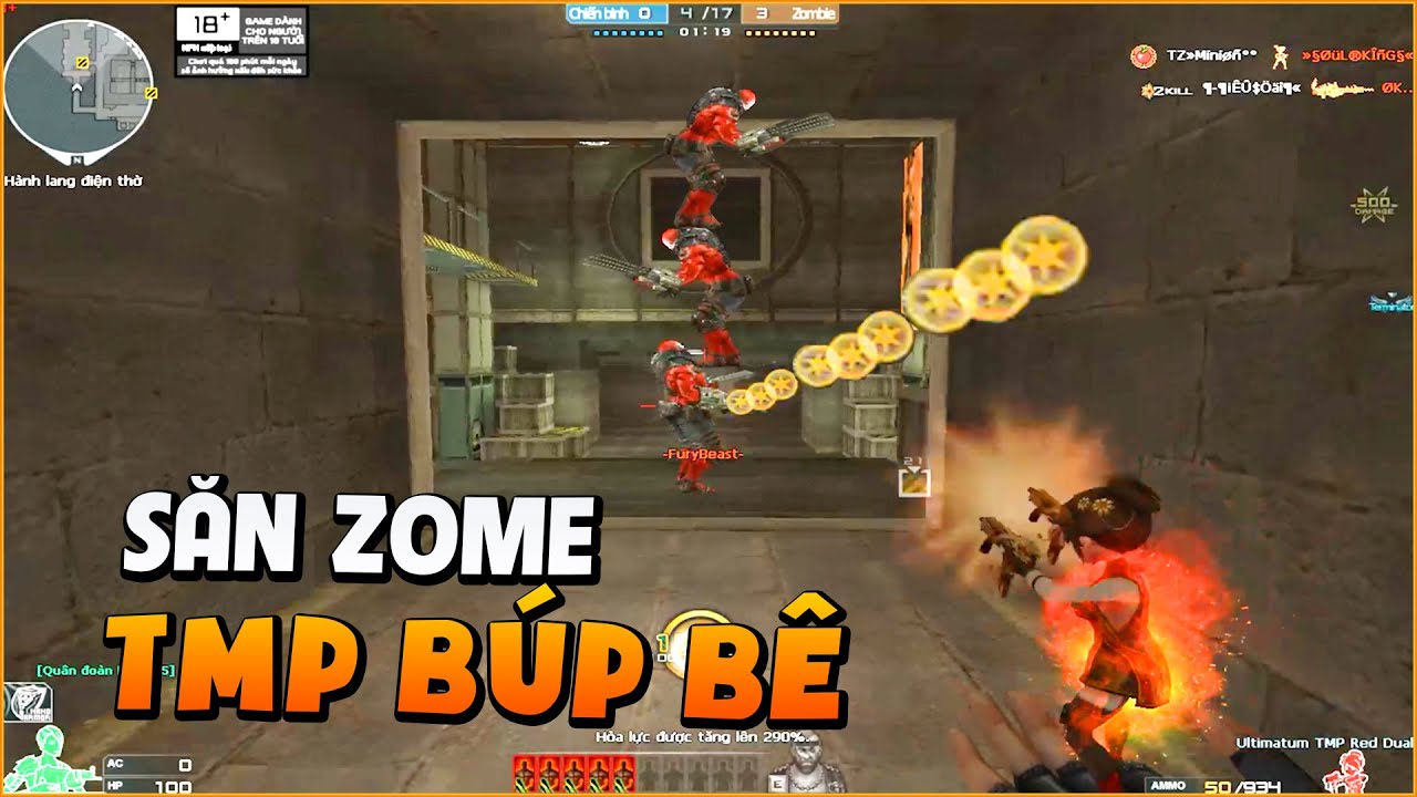 ► Trung Tô cầm TMP BÚP BÊ săn Zombie đột kích sẽ kinh hoàng thế nào ✔