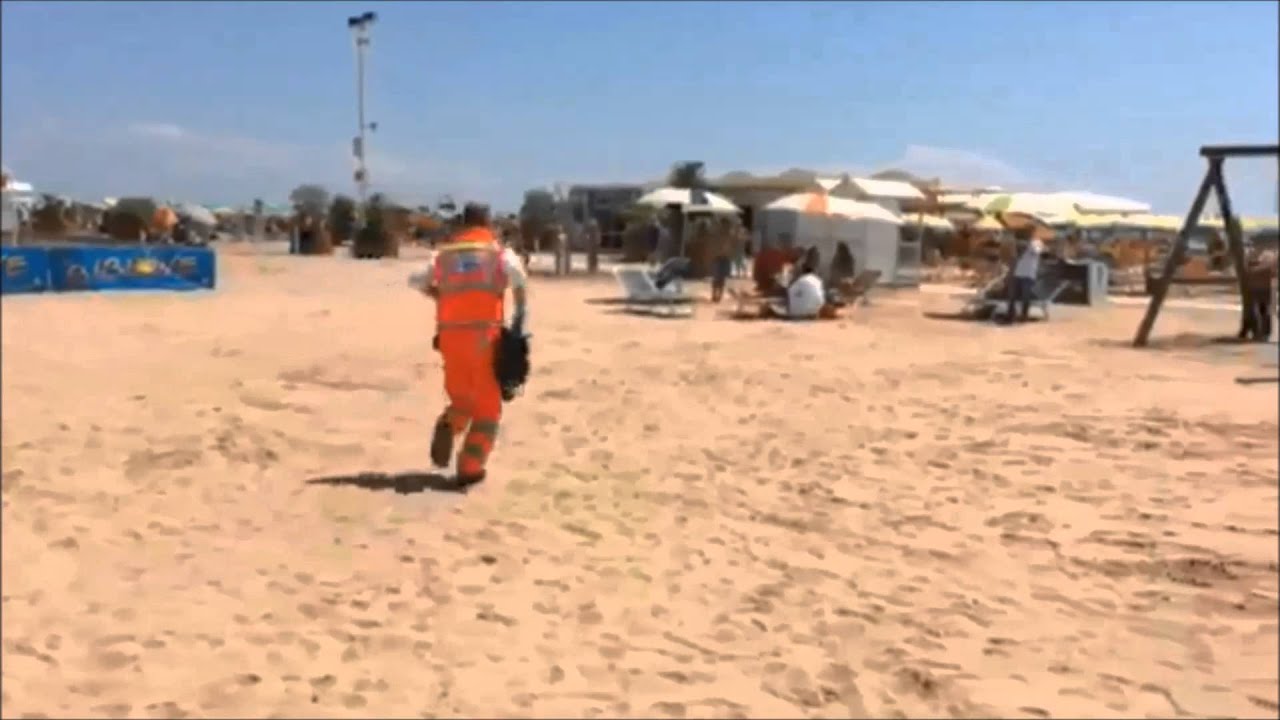 Esercitazione di moto soccorso Bibione