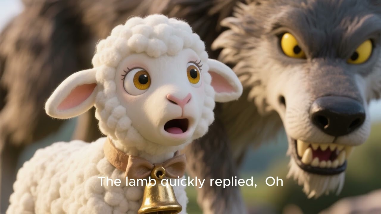 The Wolf and the Lamb   |   Short Story for Kids