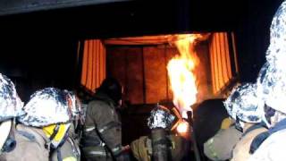 LSU Flashover Training at D2 Station 1