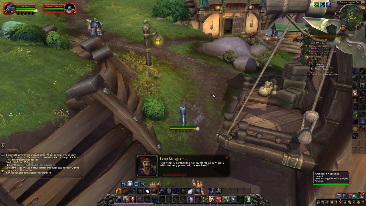 Haywire Harvesters, Unnecessary Duress Quest