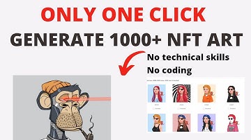 Generate Massive Crypto NFT Art Collections Automatically With free @NFTcollection