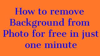 How To Remove background from image for free in one minute screenshot 2